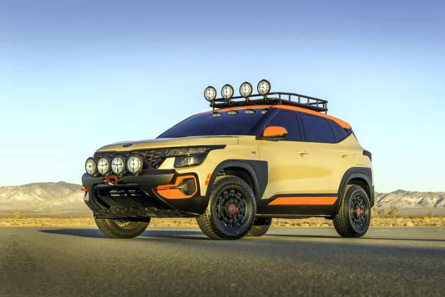  Kia Seltos X-Line Trail Attack Concept 2019 года  (фото 10 из 18)